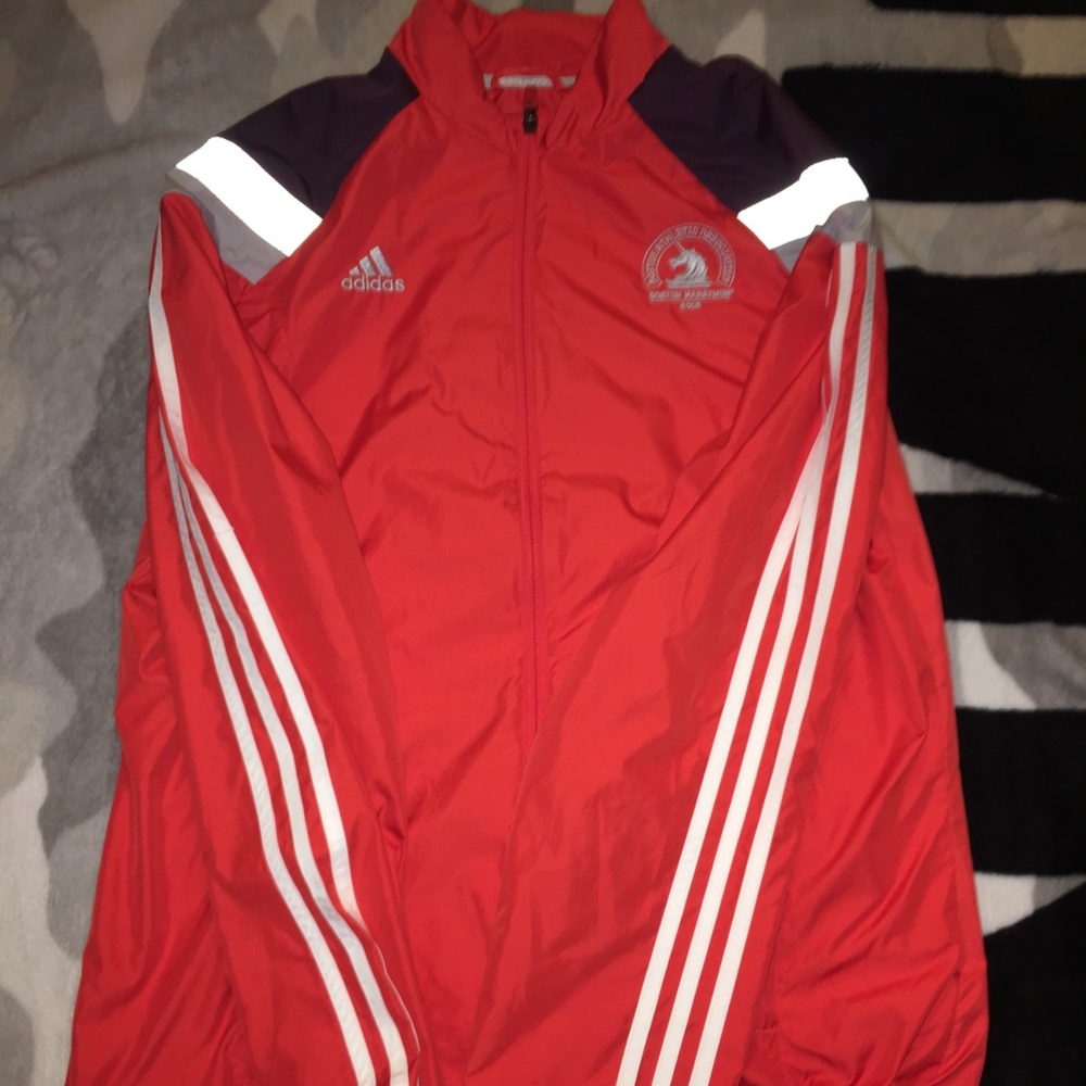 Adidas Boston marathon jacket